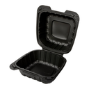 6.5" Clamshell Resealable Microsafe Container, 200/Case