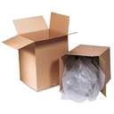 Corr Box 8" x 8" x 8" (200#/32 ECT) Kraft Plain,  25/BD. MP8Q X-4