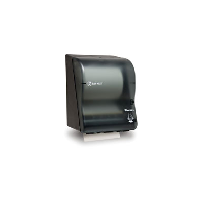 Wave 'N Dry Touch Free Towel Dispenser Plastic, Black  12.3" x 9.3" x 16"..Alternative items: 774728, 552520 or 551282..