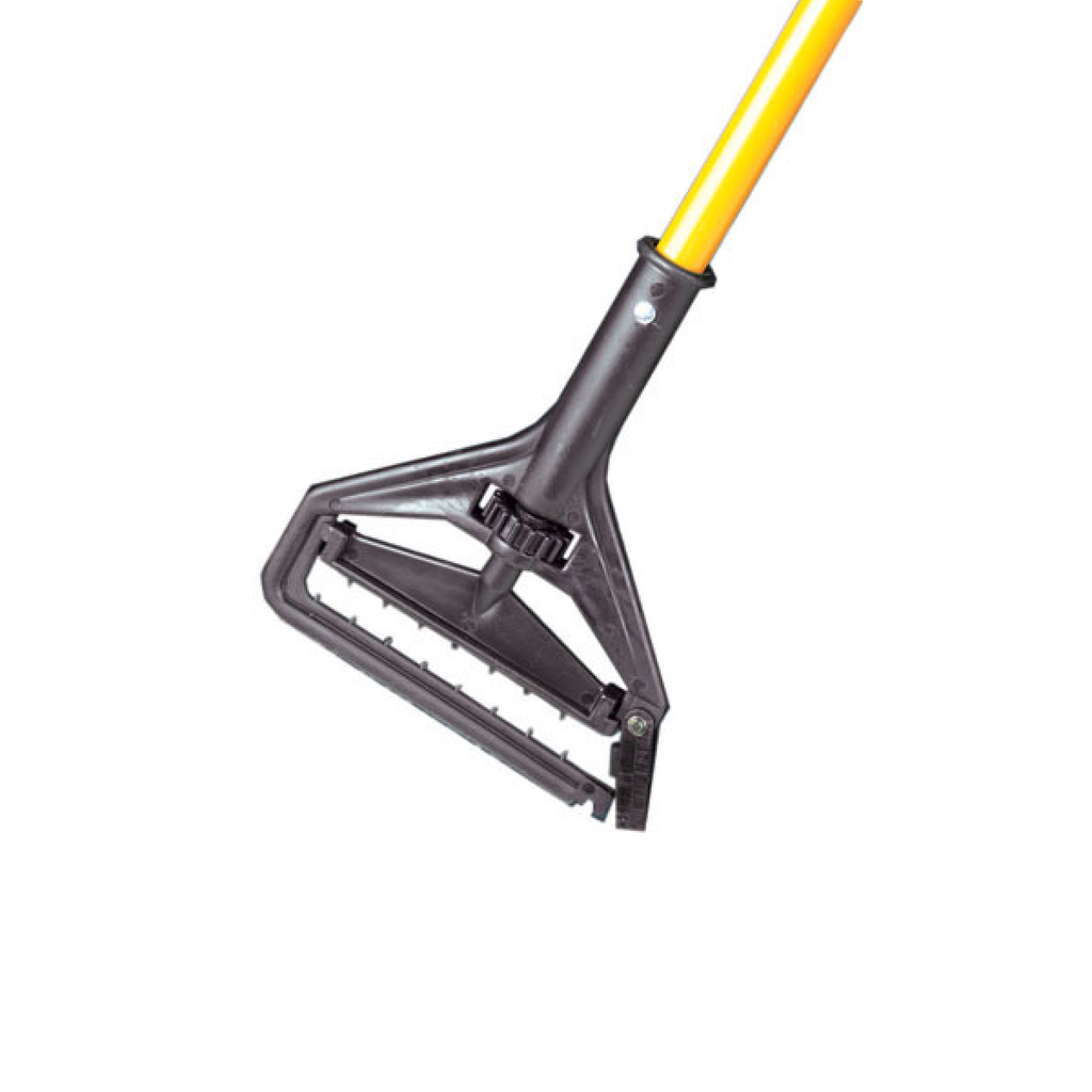 Fiberglass Wet Mop Handle  12/CS (Specify color - Red, Yellow, Blue, Green or White. HWM-1516FP