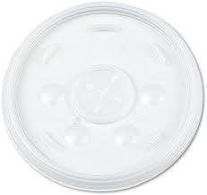 16SL Straw Slot Translucent Lid, 1000/Case, For 16J16, 20J16