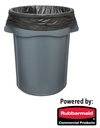 95 Gallon, Black Curb Side, 2 Mil Can Liner, 32 x 29 x 68, Flat Pack, 50/Case