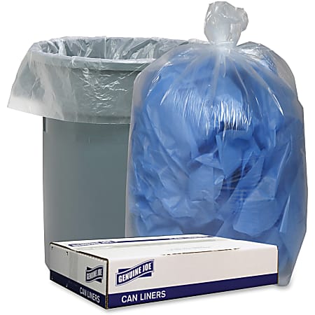 33 x 39 Can Liner, White, 33 Gallon, 150/Case