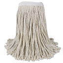 4-PLY WEAREVER-16oz Cotton Mop Head  Cut End, 1-1/4" Head Band, 12/Case..Not Launderable