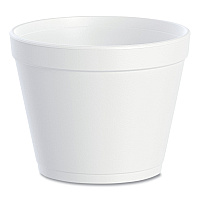 Dart 4J6 4 oz. White Foam Food Container - 1000/Case, #3014J6