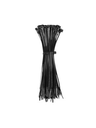 48" Black 175 lb. UV Resistant Zip Ties. 50/Pack