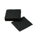 Choice Black 2-Ply Customizable Beverage / Cocktail Napkin