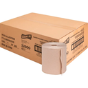 Genuine Joe Embossed  Hardwound Roll Towels, Natural, 6 Rolls / Case, 7.78" Width Roll, 800' per roll
