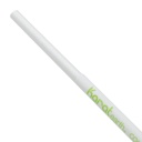 Karat® Earth® Paper Wrapped Jumbo Paper Straw - 7.75", White