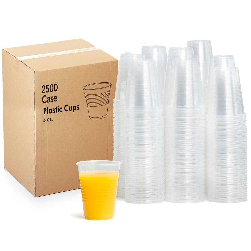 Choice 5 oz. Clear PET Plastic Cold Cup - 2500/Case