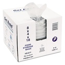 Get Reddi Poly Food Bags 8"x4"x18" 1000/Box