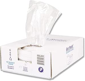 Get Reddi Ice Bucket Liners 6"x6"x12" 1000/Box