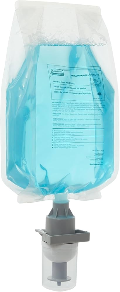 Rubbermaid 3486561 Flex™ 500 mL Enriched Foam Moisturizing Hand Soap Refill, 5/Case