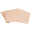 Lavex 8 3/4" x 2 3/4" x 8" Sanitary Napkin Receptacle Bags - 250/Case