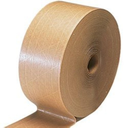 70mm x 500'  Reinforced Water Activated Tape. Light Duty Kraft. 6 Rls/Case. H-20
