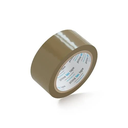 Primetac #440 Tan 2" x 110 Clear (2.6 Mil.) Carton Sealing Tape. 36 Rls/Case