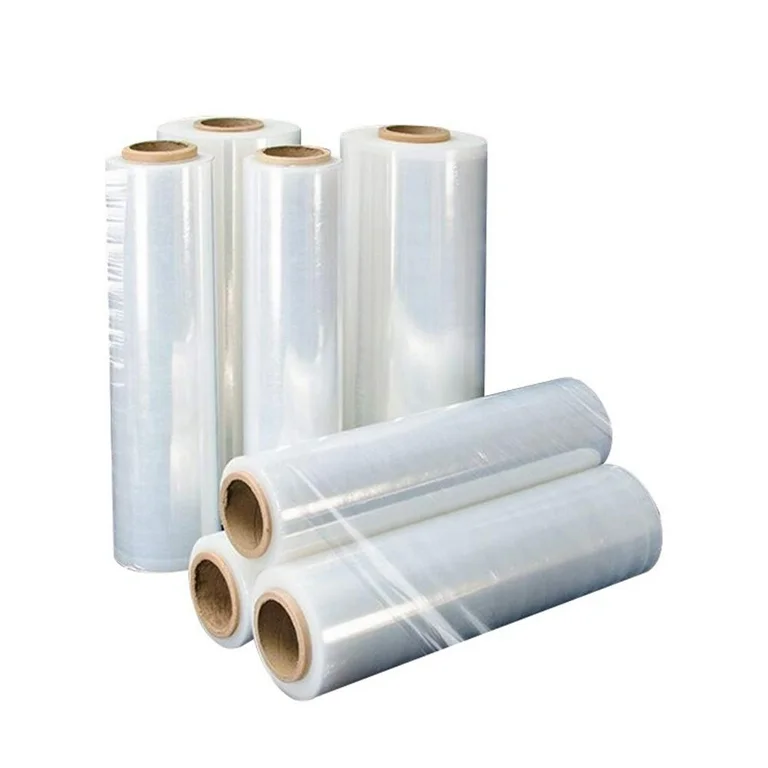 18" x 1000' x 120 GA. Blown Hand Grade Stretch Film Clear. 4 Rls/Case. 48 Cases/Pallet