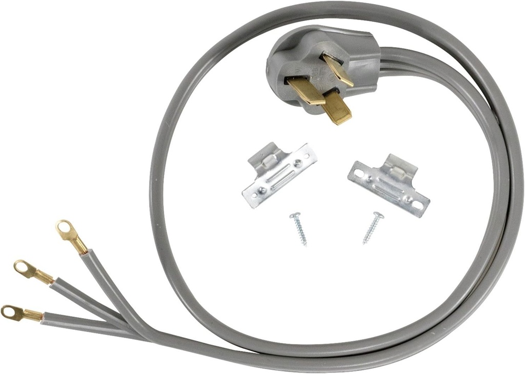 Range Cord 3 Wire 4' 50 Amp 12/Case, #90-1080