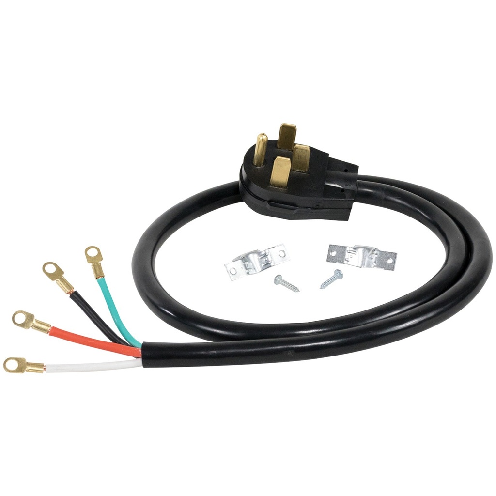 Range Cord 4 Wire 4' 50 Amp 12/Case, #90-2080