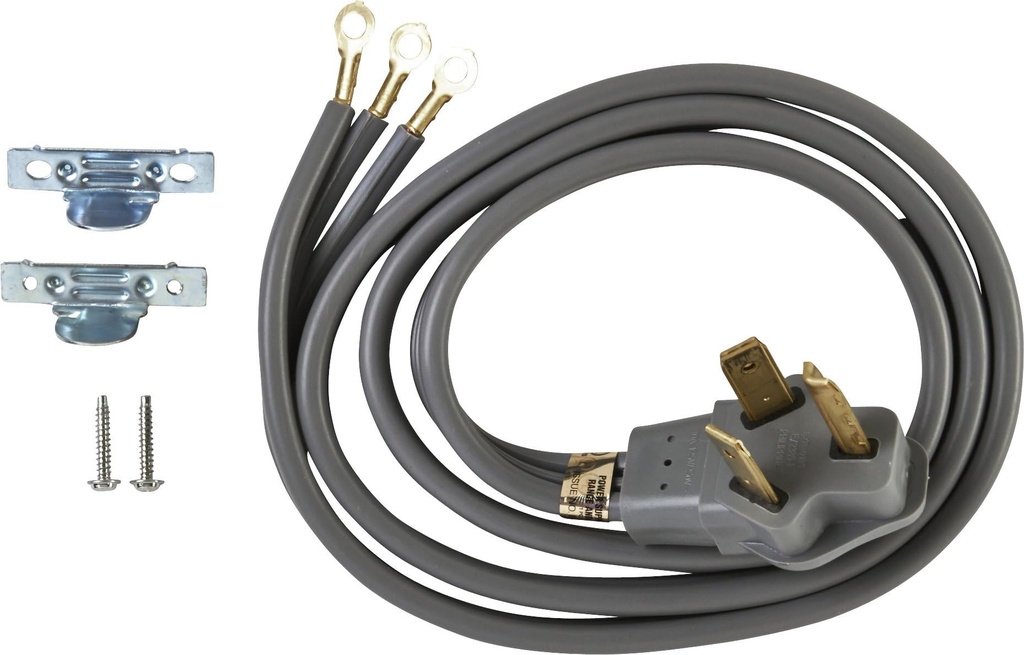 Dryer Cord 3 Wire 5' 30 Amp 12/Case, #WX09X10003