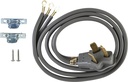 Dryer Cord 3 Wire 5' 30 Amp 20/Case, #WX09X10003