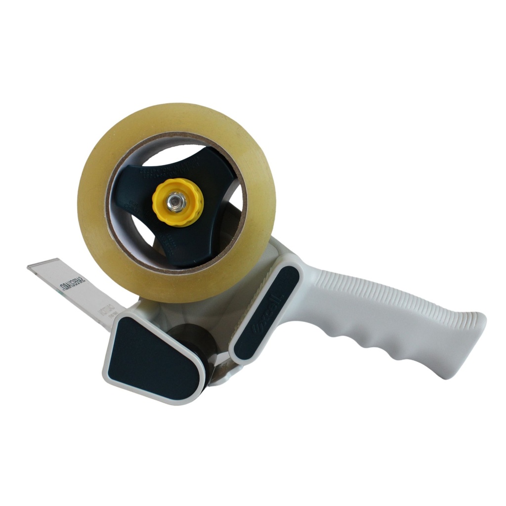 QPC-103 2" Tape Dispenser, Box Sealing Deluxe Medium Grade, Pistol Grip