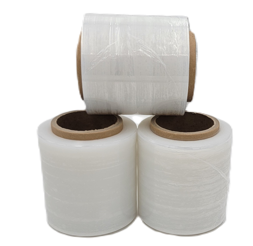 [APX STF-B580P] 5" x 1000' x 80EQ Ga. Stretch Banding Film. 12 Rls/Case. 3" Core