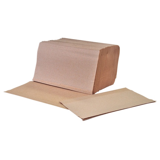 [BWK 6210] Singlefold Paper Towels, Natural, 9 x 9 9/20, 250/Pack, 16 Packs/Carton