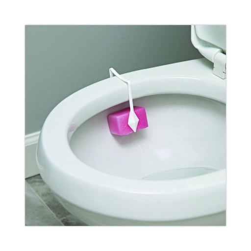 [BWK B04BX] Toilet Bowl Para Deodorizer Block, Cherry Scent, 4 oz, Pink, 12/Box