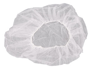 [COR HN21W/10] 21" White Nylon Hair Nets, 1000/Case