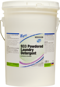 [HU NL933P50] Powdered  Laundry Detergent, HE, 50# Pail
