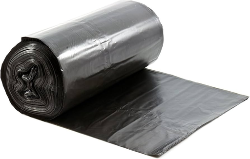 [HU VL385815B] 38 x 58 1.5mil EQ BLACK Can Liner, 60 Gallon, 100/Case, 64/pallet