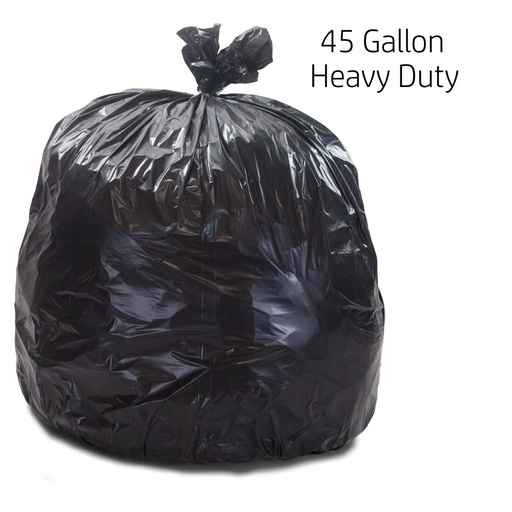 [HU VL404620B] LINER, BLACK, 2.0MIL, 40-45 GALLON, VINTAGE, VL404620B, 100/Case