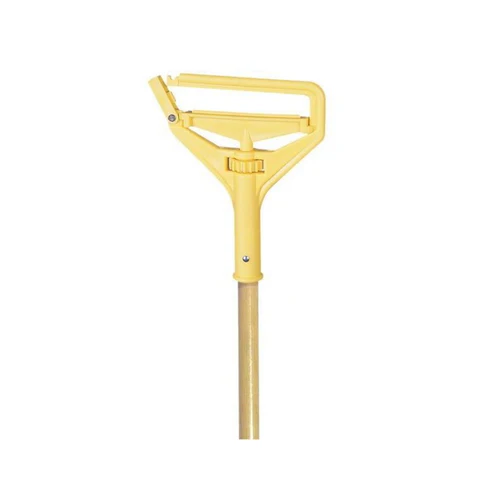 [STORE HU C9] Quick Change Screw  Mop Handle Wooden for Narrow Band Mop Heads  EA