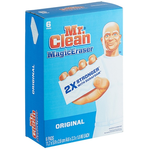 [HU 79009] [HU 79009] #79009 Mr.Clean Magic Eraser 6/6 Mr.Clean Magic Eraser Original