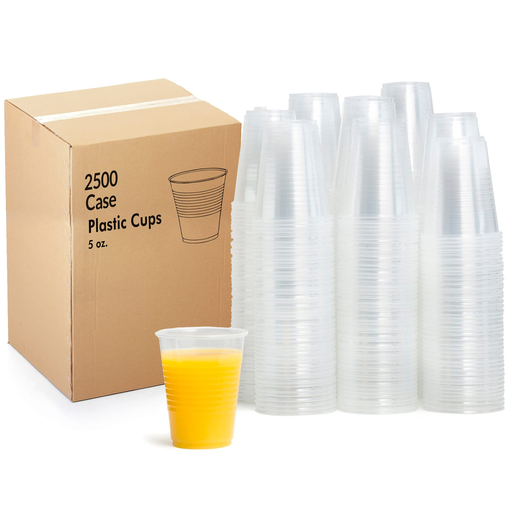 [500CC05] Choice 5 oz. Clear PET Plastic Cold Cup - 2500/Case