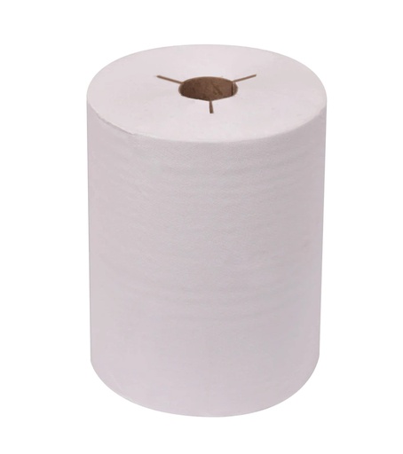 [OD TORK8620100] #8620100 Tork 8" x 425' Y-Notch White HWRT Towels. 12 Rolls/Case.