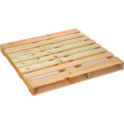 [4840 Pallet] 48" x 40" 4 Way Hard Wood Pallet