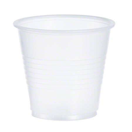 [HU Y35] 3.5OZ TRANS CUP 25/100 NO LID RIBBED CONEX GALAXY CUP