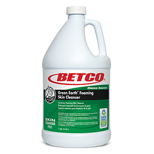 [OD 9653170] Green Earth Foaming Skin Cleanser, Clean Scent, 1 Gallon, Case Of 4 Bottles, Betco 78104