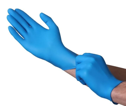 [WEL 9200-610M] Nitrile Exam Gloves, Blue, Medium, 100 Each/Box, 10 Boxes/Case, 1000/Case
