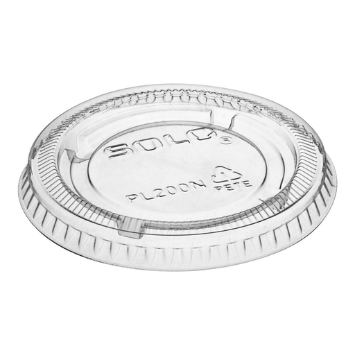 [HU 200WHL] 2OZ CLEAR SOUFFLE LID 2500