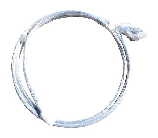 [AW 2X-1-1-140140125] 14' x 14 Gauge Galvanized Single-Loop Bale Ties. 125/Bundle