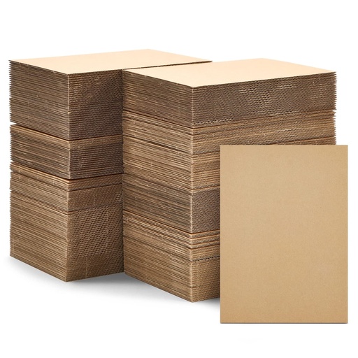 [BCA 4896PAD] 48" x 96" x 32 ECT-C Plain Kraft Corrugated Pads. 250/Unit