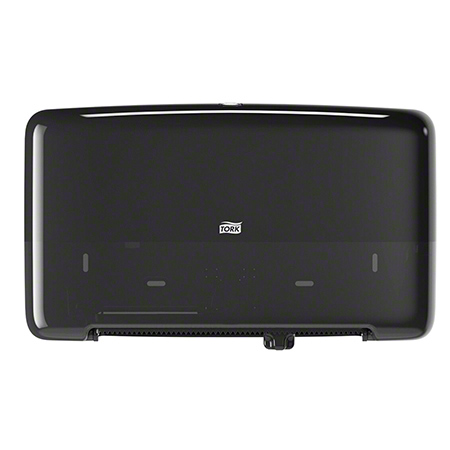 [SEPG 856165] #5555290 TORK TWIN MINI JUMBO BATH TISSUE DISPENSER BLACK, SEPG# 856165