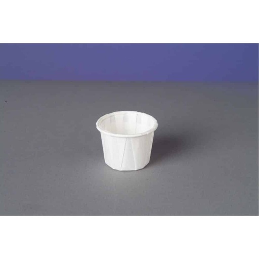 [HU F075] F075 3/4OZ FIBRICN PAP SOUF 5M PAPER SOUFFLE CUPS